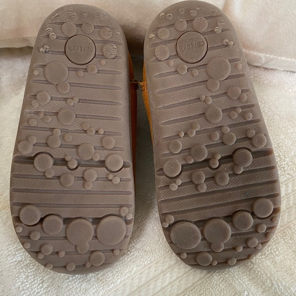 Carter’s Baby Western Style Embroidered Floral Walking Boots - Picture 10 of 16